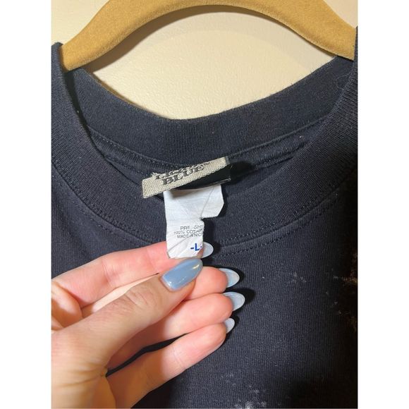 Slash Liquid Blue 2014 Black Sleeveless T-Shirt Men's Size L Great Condition - Picture 2 of 3